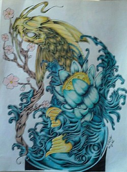 030. Flower Fish