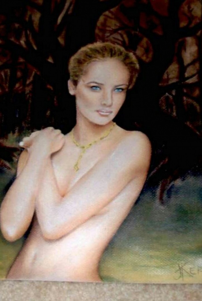 011. A Beautiful Nightmare (2008 pastel chalk on cotton paper mi-tiende paper)